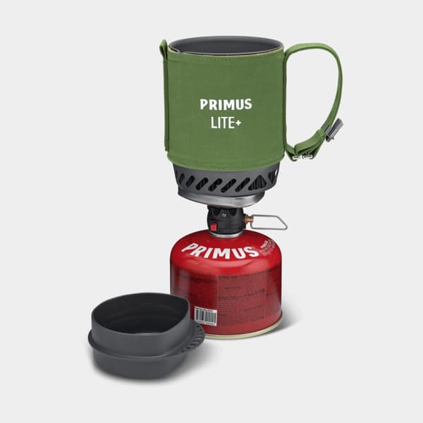 Gaskök Primus Lite Plus Stove System Fern, 1500 W, 1500 W, med integrerad piezotändning + kastrull (500 ml) Bränsletillval: Utan bränsle