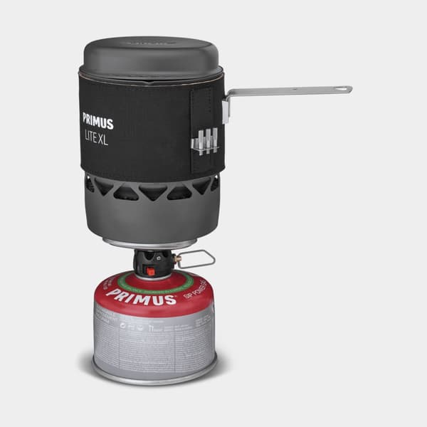 Gaskök Primus Lite XL Stove System, 1700 W, med integrerad piezotändning + kastrull (1 liter) Bränsletillval: Utan bränsle