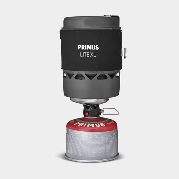 Gaskök Primus Lite XL Stove System, 1700 W, med integrerad piezotändning + kastrull (1 liter) Bränsletillval: Utan bränsle