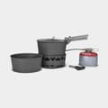 Miniatyrbild 5 av 11: Gaskök Primus PrimeTech Stove Set, 2000 W, med piezo-tändare + 2 kastruller (1.3 liter) + 1 lock med durkslag + griptång + förvaringspåse