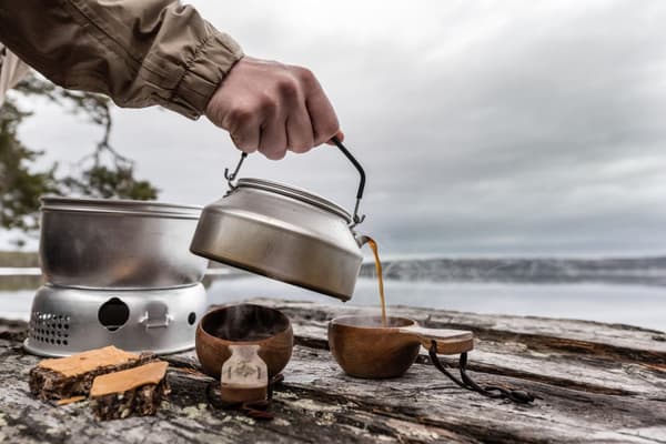 Kaffepanna Trangia 27 Small, AL / aluminium &amp; knopp i rostfritt stål, 0.6 liter