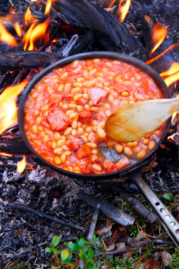 Stekpanna med fällbart handtag Trangia Gourmet 726, NS / Non Stick-teflon, Ø20 cm + lock
