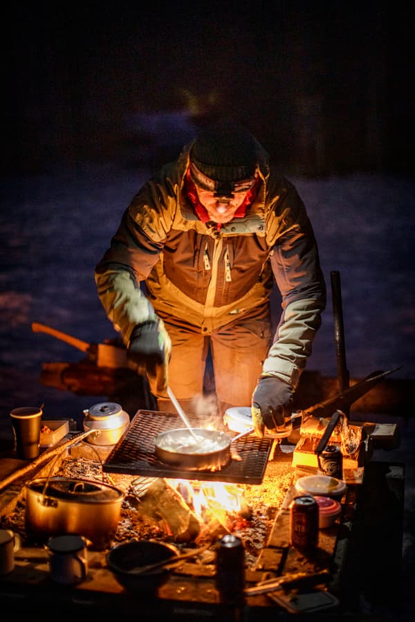 Stekpanna med fällbart handtag Trangia 724-20, NS / Non Stick-teflon, Ø20 cm