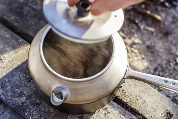 Kaffepanna Trangia 25 Large, AL / aluminium &amp; knopp i plast, 0.9 liter