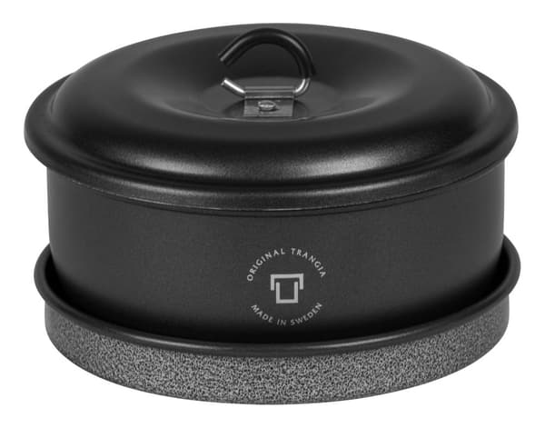 Campingset Trangia Tundra III Mini, med 2 kittlar, 1 stekpanna &amp; 1 lock i NS / Non Stick-teflon + griptång + fodral
