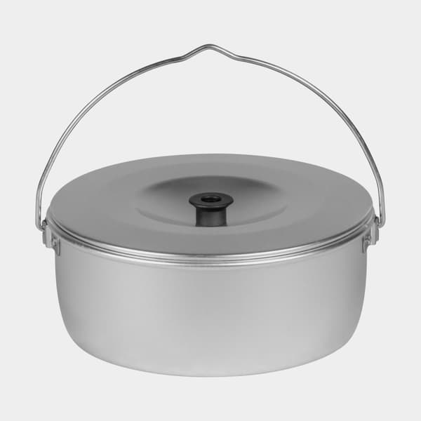 Kastrull med lock Trangia 124, UL / UltraLight-aluminium, 1 liter