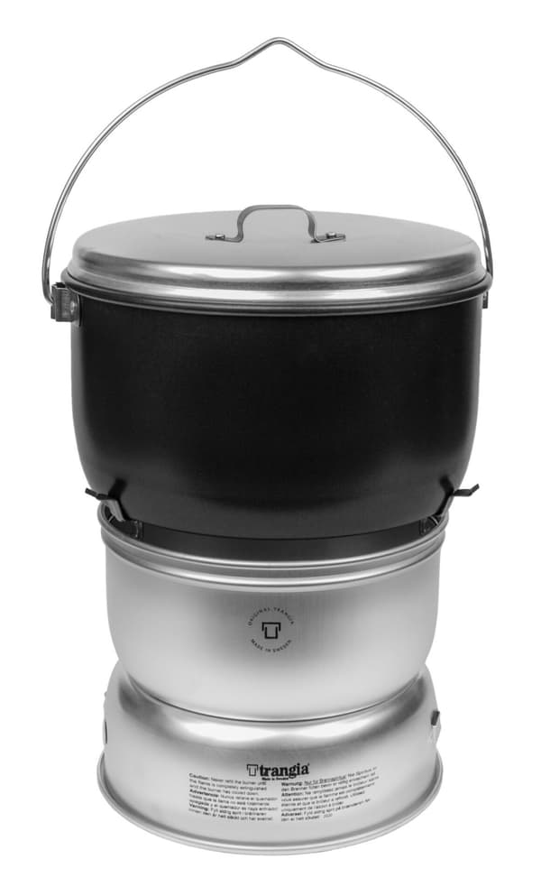 Kastrull med lock Trangia Lägerkittel 125T, NS / Non Stick-teflon, 4.5 liter