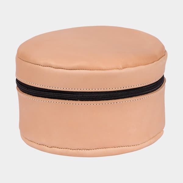Läderfodral till stormkök Trangia Natur 25, beige, passar 25 Large