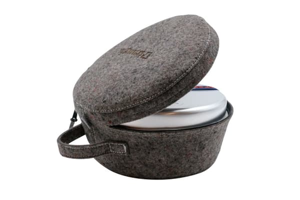 Ullfodral till stormkök Trangia Wool 25, grå, passar 25 Large