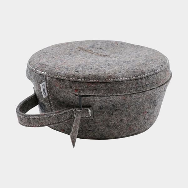 Ullfodral till stormkök Trangia Wool 25, grå, passar 25 Large