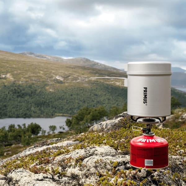 Gaskök Primus Essential Trail Stove Duo, 2500 W, med Duo-ventil Bränsletillval: + Winter Gas (230 gram)