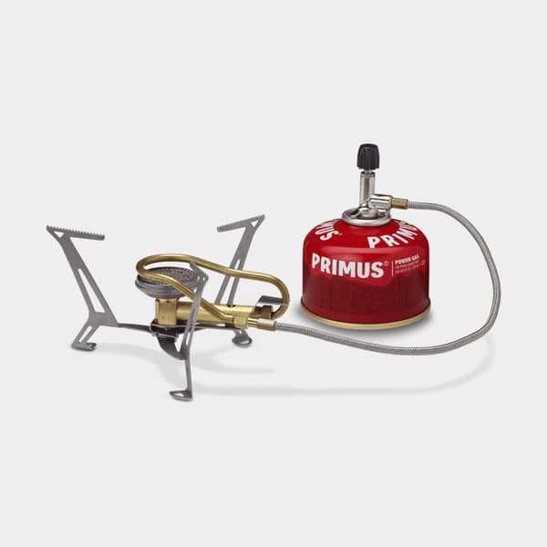 Gaskök Primus Express Spider II Stove, 2000 W + värmereflektor + förvaringspåse Bränsletillval: + Power Gas (230 gram)