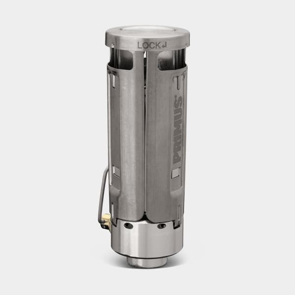 Gaskök Primus Firestick Stove Titanium, 2500 W, med piezo-tändare + förvaringspåse Bränsletillval: + Power Gas (230 gram)