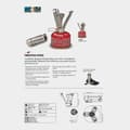 Miniatyrbild 6 av 11: Gaskök Primus Firestick Stove Titanium, 2500 W, med piezo-tändare + förvaringspåse Bränsletillval: + Power Gas (230 gram)
