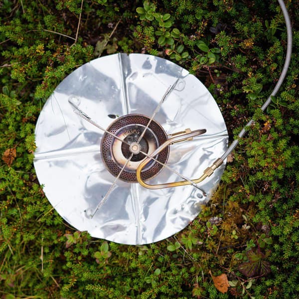 Gaskök Primus Gravity III, 3000 W, med piezo-tändare + vindskydd + värmereflektor + förvaringspåse Bränsletillval: + Winter Gas (230 gram)