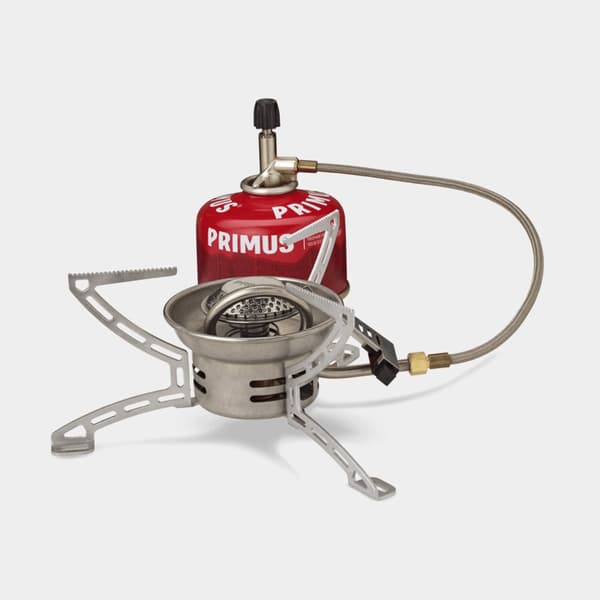 Gaskök Primus EasyFuel II, 3000 W, med integrerad piezotändning Bränsletillval: + Summer Gas (230 gram)