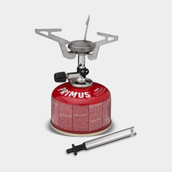 Gaskök Primus Express Stove, 2600 W, med piezo-tändare + förvaringspåse Bränsletillval: + Summer Gas (230 gram)