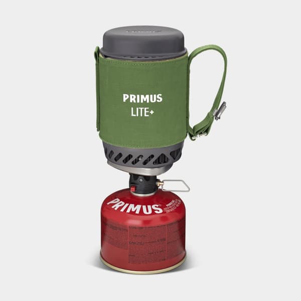 Gaskök Primus Lite Plus Stove System Fern, 1500 W, 1500 W, med integrerad piezotändning + kastrull (500 ml) Bränsletillval: + Summer Gas (230 gram)
