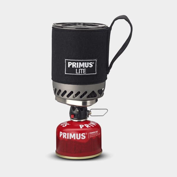 Gaskök Primus Lite Stove System, 1500 W, med integrerad piezotändning + kastrull (500 ml) Bränsletillval: + Summer Gas (230 gram)