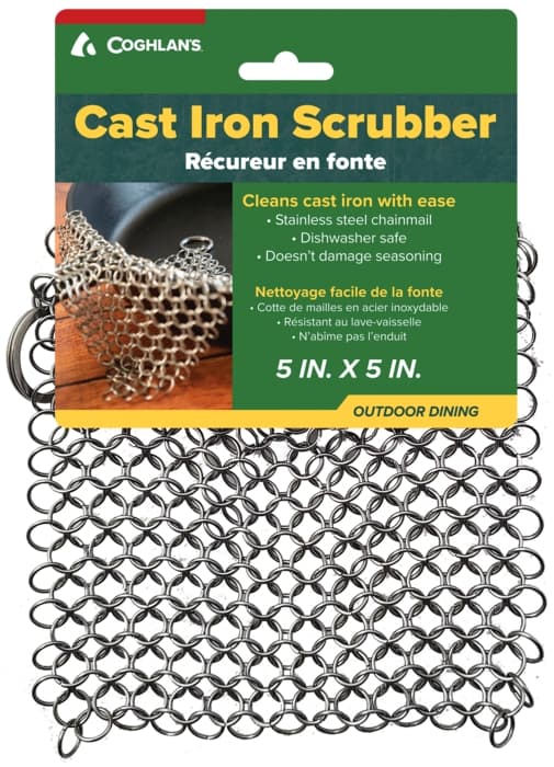 engöring gjutjärnspanna, COGHLANS CAST IRON SCRUBBER CG2331