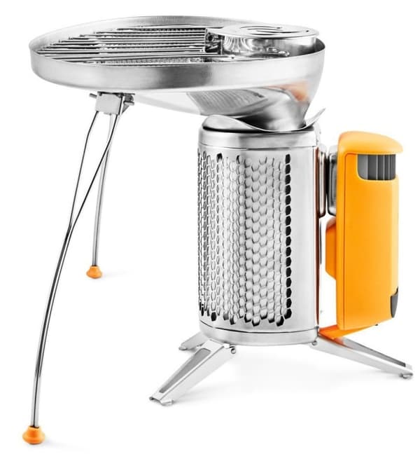 BIOLITE CAMPSTOVE COMPLETE COOK KIT BNA0100, vedkök/ grill med inbyggd powerbank