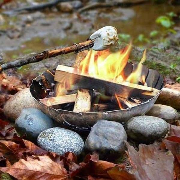 UCO PORTABLE FIREPIT (UCO FIREBOWL), Uco portabel eldstad, ihopfällbar eldstad