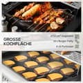 Miniatyrbild 5 av 9: Grill för Barbecue, 161x53x101 cm, Svart