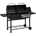 Miniatyrbild 1 av 9: Grill för Barbecue, 161x53x101 cm, Svart