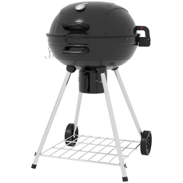 Kolgrill, 55x65x89 cm, Svart