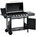 Pikkukuva 1 / 9: BBQ Grilli, Kaasugrilli Grillivaunu, 135x50x100 cm, Musta