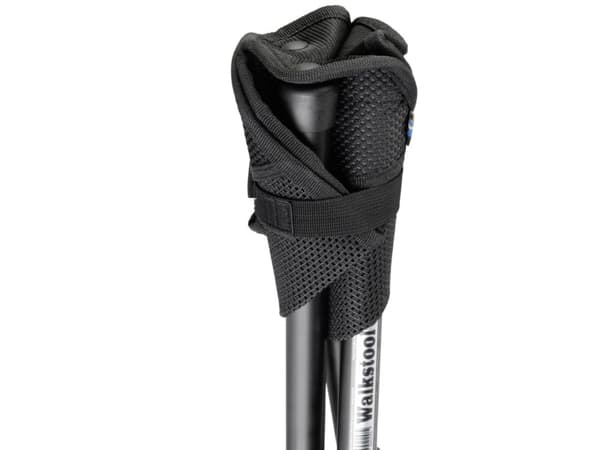 Walkstool Comfort 45, 200 kg, Retkijakkara, 3 jalkoja, Kokoontaitettava, 725 g, Musta