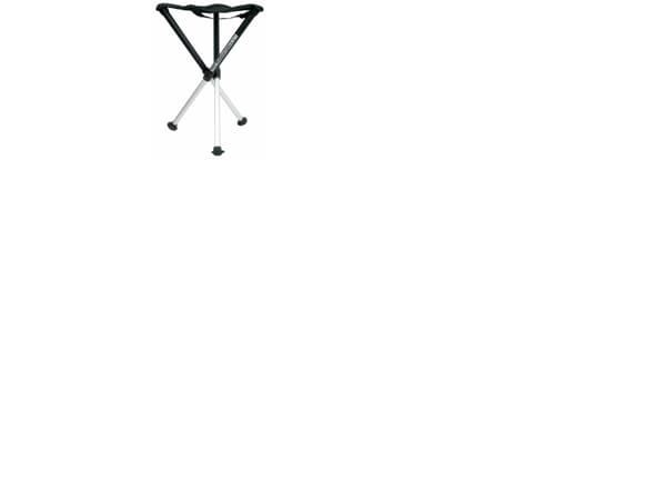 Walkstool Comfort 55, 225 kg, Campingkrakk, 3 ben, Sammenleggbar, 800 g, Sort