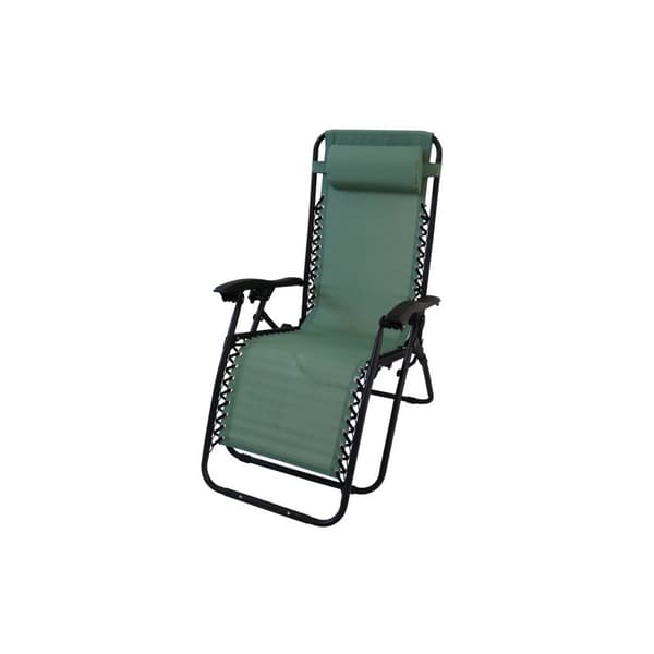 SupaGarden Zero Gravity Folding Garden Chair Mint One Size