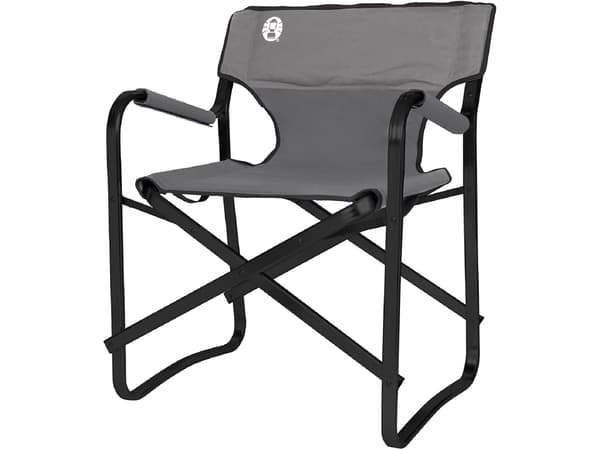 Coleman 2000038340, 135 kg, retkeilytuoli, 2 jalkaa, 4,7 kg, polyesteri, teräs, musta, harmaa