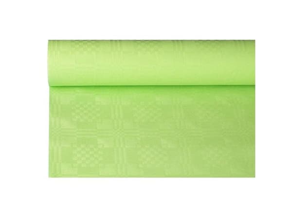 Papstar 84615, Rektangulær, Grønn, Limefarget, Papir, Bordduk, 120 x 800 cm, 1 stykker