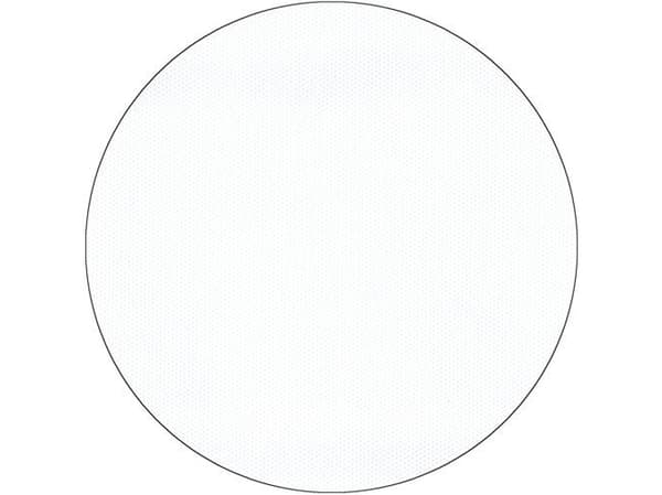 Papstar 82332, Torg, Vit, Nonwoven-tyg (TNT), Bordsduk, 800 mm, 31,8 g
