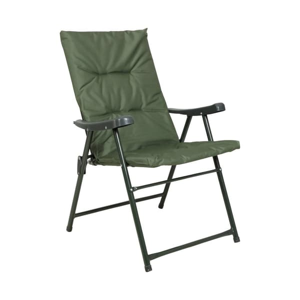 Mountain Warehouse Vadderad fällbar stol Khaki Green One Size