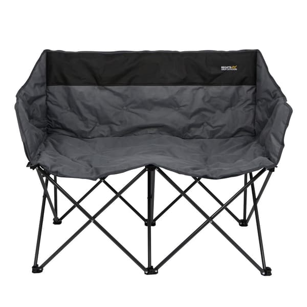 Regatta Navas 2 Person Camping Chair Black/Ebony One Size