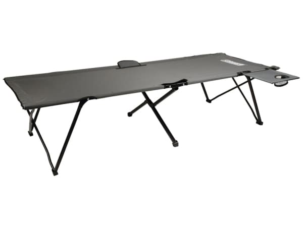 Coleman Packaway camping lounger, steel 2176135, camping bed (dark grey, model 2023)