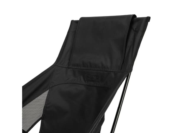 Helinox Chair One Highback (RE), 145 kg, Campingstol, 4 ben, 1,16 kg, Aluminium, Nylon, Polyester, Gummi, Silikon, Sort