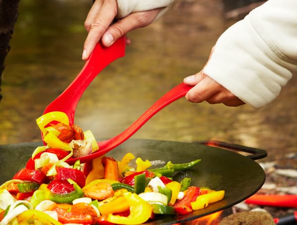 LIGHT MY FIRE SPORK LARGE 2-PACK, stor spork, bestick stekhäll, salladsbestick