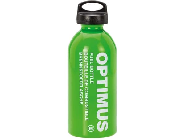 Optimus 8017607, Bränsleflaska, Gjuten aluminium, Grön, 0,6 l, 159 g, 7,3 cm