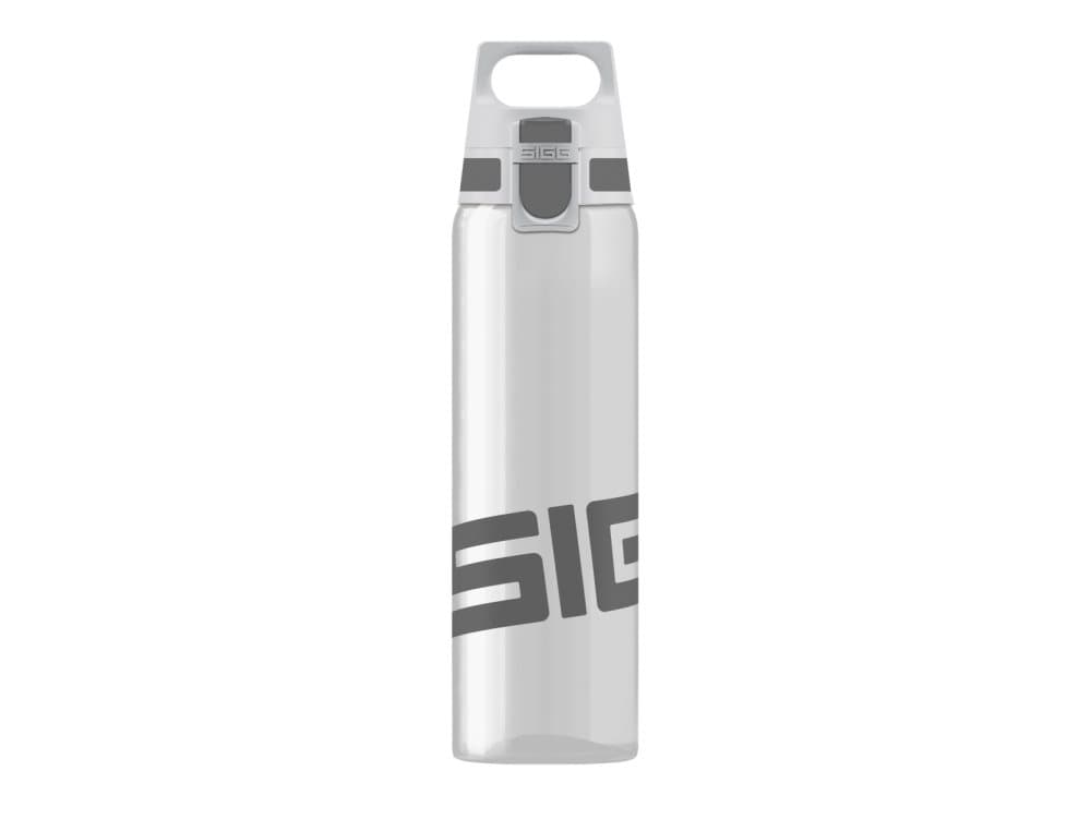 SIGG Total Clear ONE, 750 ml, Daglig användning, Antracit, Transparent, Tritan, Vuxen, Man / Kvinna