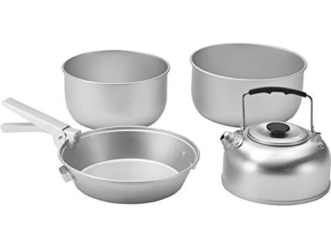 Easy Camp 580038, Gryte og kjele, Aluminium, 3 l, Sølv, Sølv, Aluminium