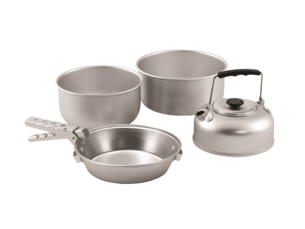 Easy Camp 580038, Gryte og kjele, Aluminium, 3 l, Sølv, Sølv, Aluminium