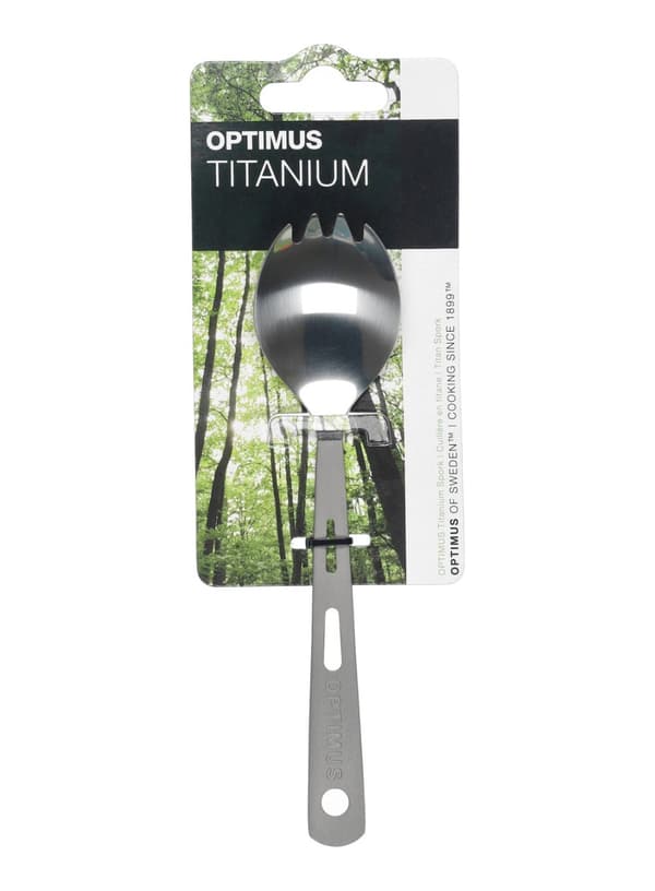 OPTIMUS SPORK TITANIUM 17 gram, bestick titan