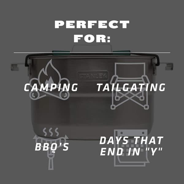 STANLEY BASECAMP COOK SET, köksset camping 21 delar