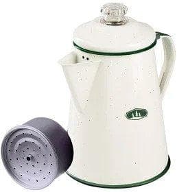GSI OUTDOORS ENAMEWERE 8 CUP PERCOLATOR CREAM 08354, GSI perkulator emaljerad