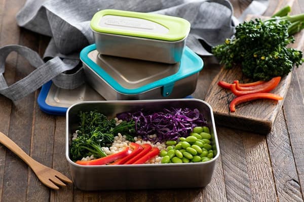 KLEAN KANTEEN FOOD BOX SET OM 3 st, matlåda rostfritt stål