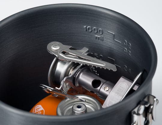GSI Outdoors Halulite, Krukke, Aluminium, 1,8 l, Grå, Oransje, Aluminium